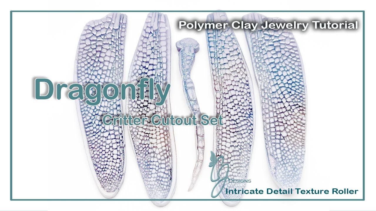 Dragonfly Cutout Jewelry pieces