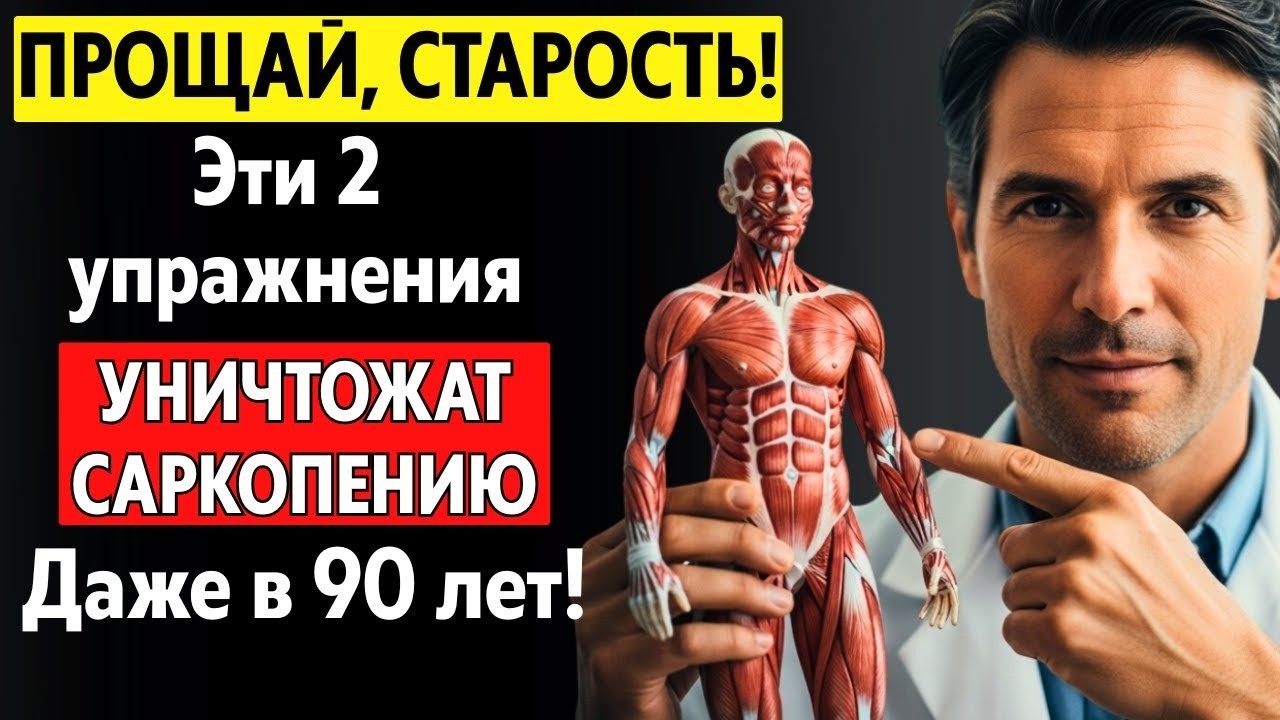 Эти 2 домашних упражнения — строят мышцы и побеждают саркопению! (Подтверждено наукой)
