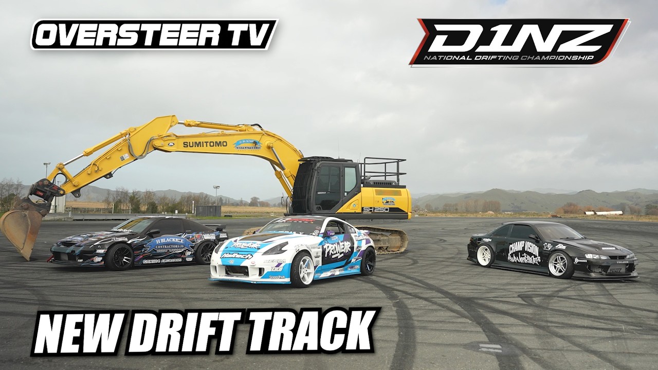 Sneak Peak: Brand New Drift Park for Gisborne, New Zealand