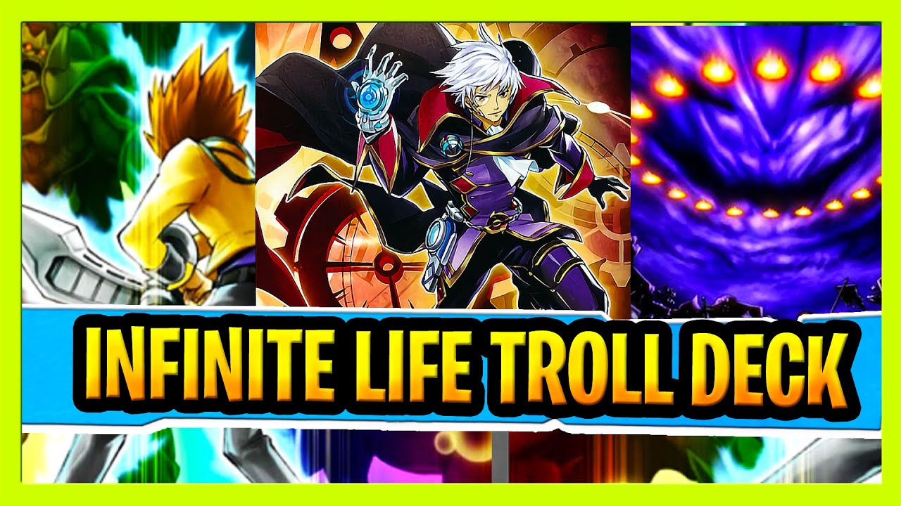YuGiOh Infinite Life Troll Deck 2020 / 2021 (Deck out, Final Countdown, Mystic Mine)