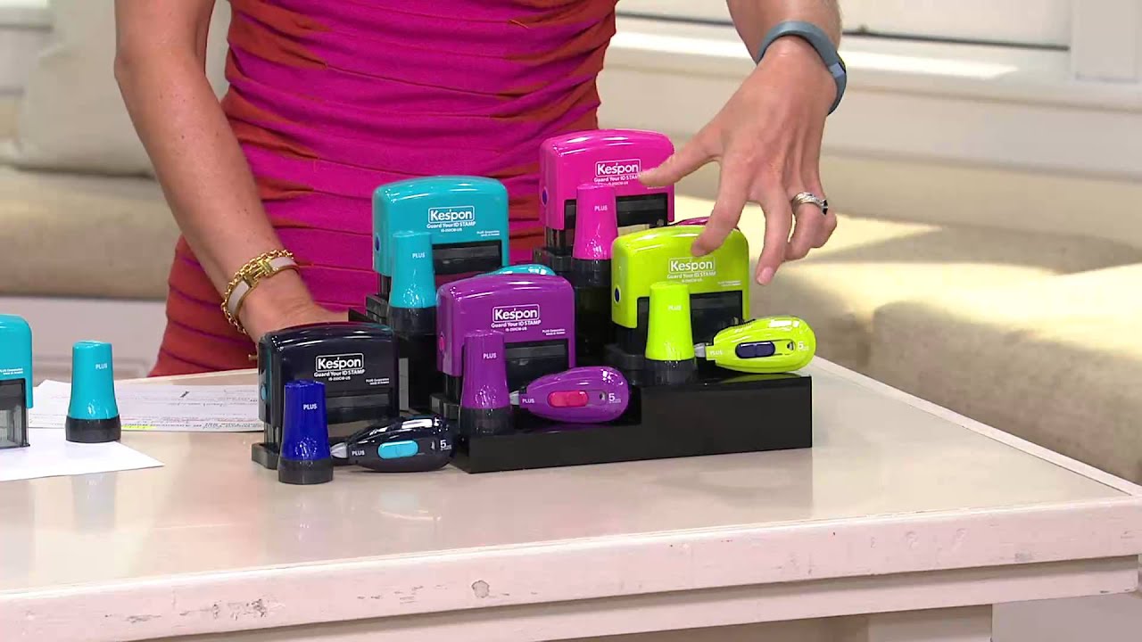 Guard Your ID Advanced Roller Stamp, and Camo Tape Set with Kerstin Lindquist