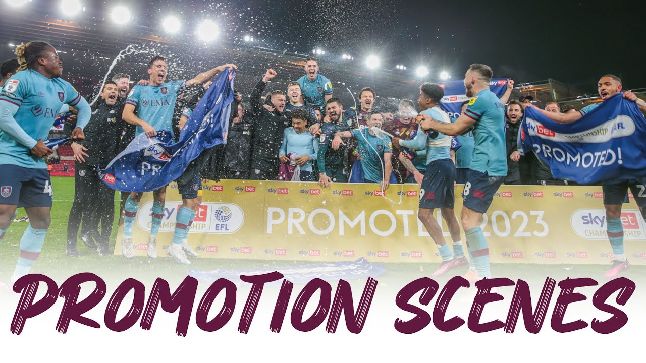 The Moment Burnley Got Promoted To The Premier League | FULL TIME CELEBRATIONS!