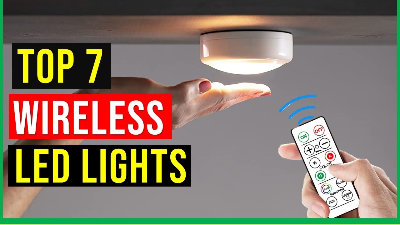 ✅Best Wireless LED Lights Reviews in 2022  | Top 7 Best Wireless LED Lights with Remote In 2022