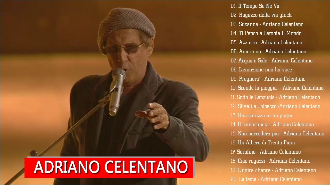50 Migliori canzoni di Adriano Celentano - I Grandi Successi Di Adriano Celentano
