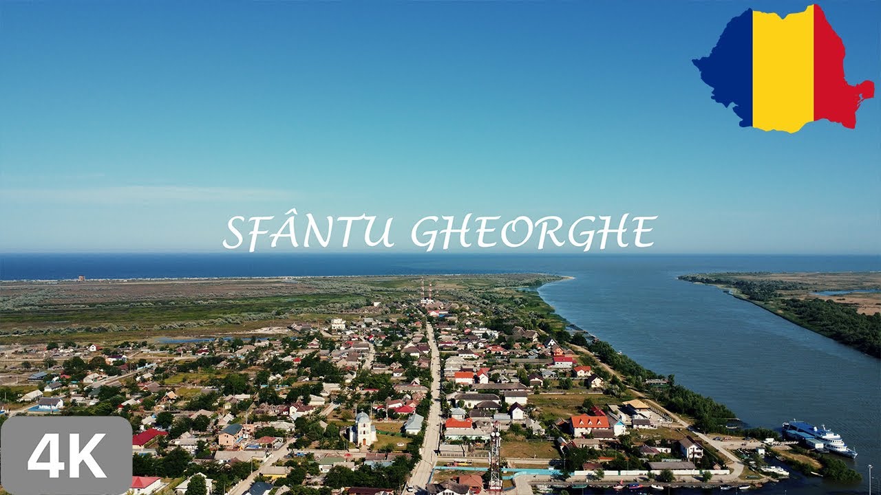 FLIGHT OVER SFÂNTU GHEORGHE  | THE DANUBE DELTA | BLACK SEA | 4K | DJI MINI 2