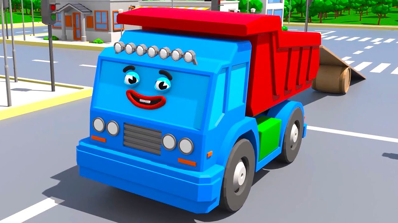 Hora do Guindaste aprender uma lição - Cars Town - Desenhos animados para crianças