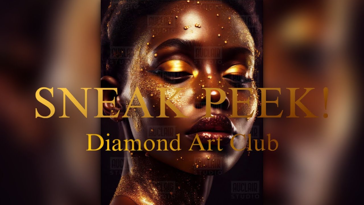 Black History Month SNEAK PEEK! Golden by Auclair Studio and Diamond Art Club