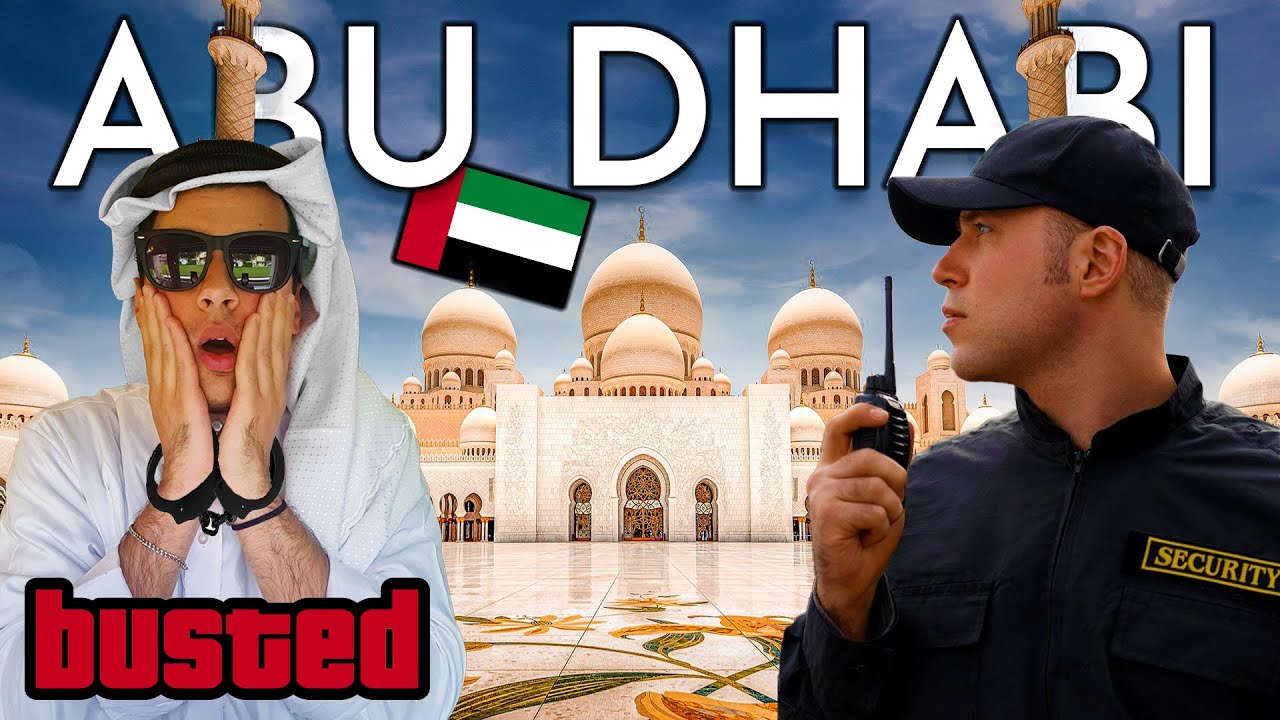ARRESTATO nella MOSCHEA di ABU DHABI perchè ho fatto questo...👮🏼🇦🇪
