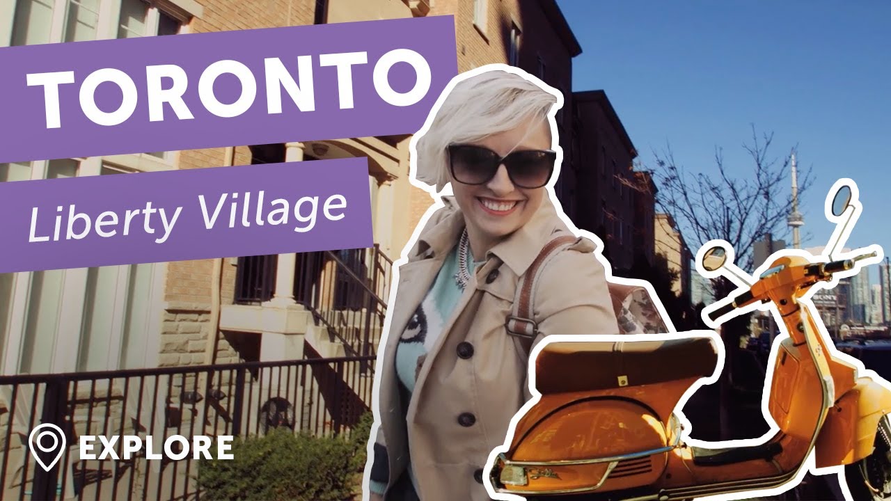 Shopping at Liberty Village, Toronto with Casie Stewart