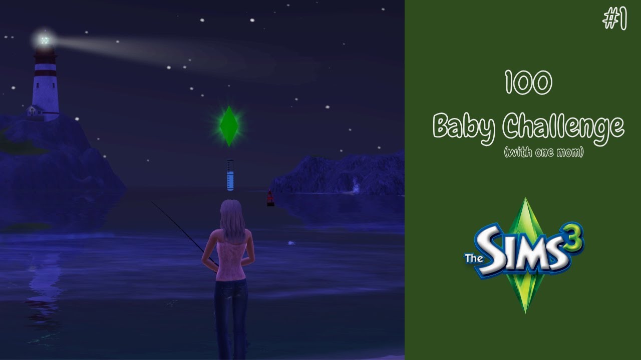 SIMS 3 - 100 Baby Challenge with One MOM!