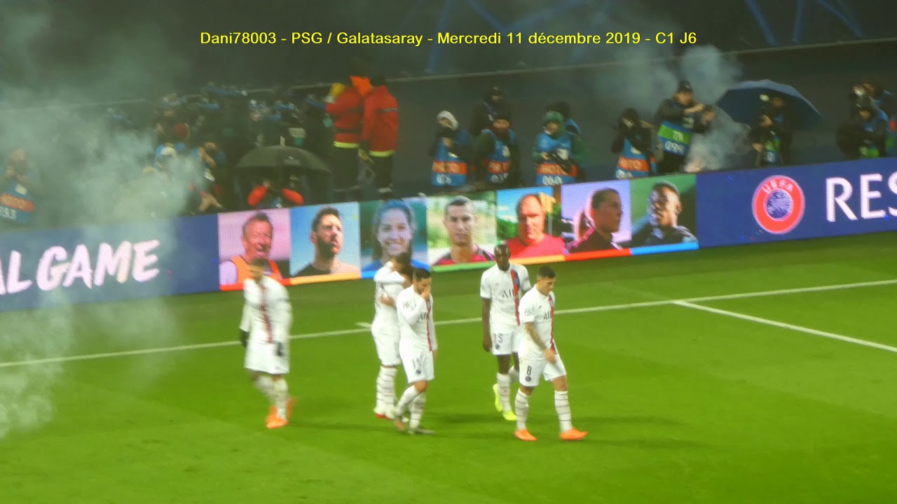 PSG / Galatasaray 11.12.2019 : 5-0 (C1 J6) 7/7 : Les buts du PSG... ou presque