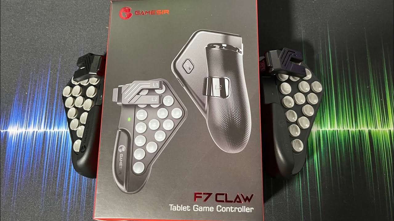 F7 CLAW GAMESIR increíble controles de juego para iPad y tableta. Free fire etc