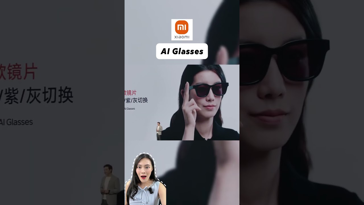 Xiaomi AI glasses are too advanced!#advanced #xiaomi #aiglasses