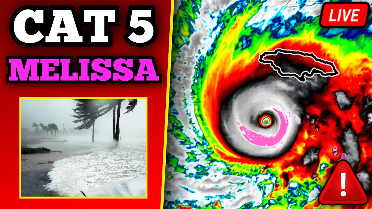 🔴 BREAKING Hurricane Melissa Coverage - 175+ MPH Category 5 - With Live Storm Chasers