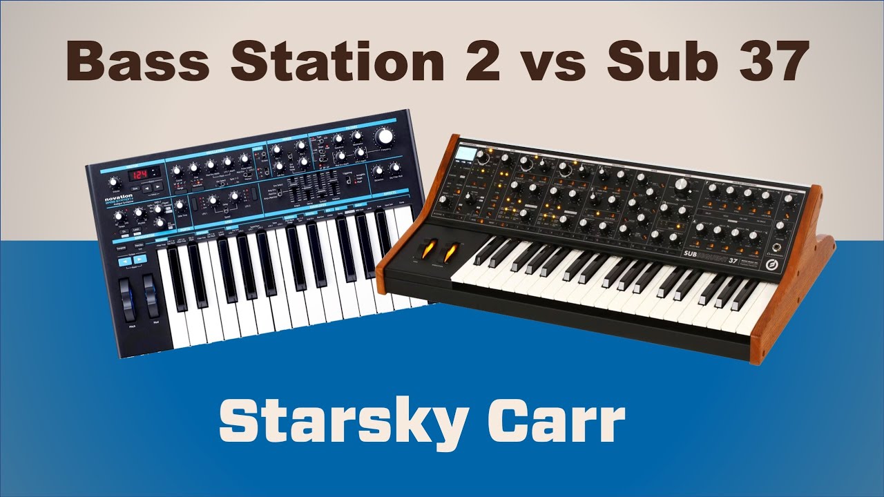 Bass Station II против Sub 37 // Отличное соотношение цены и качества