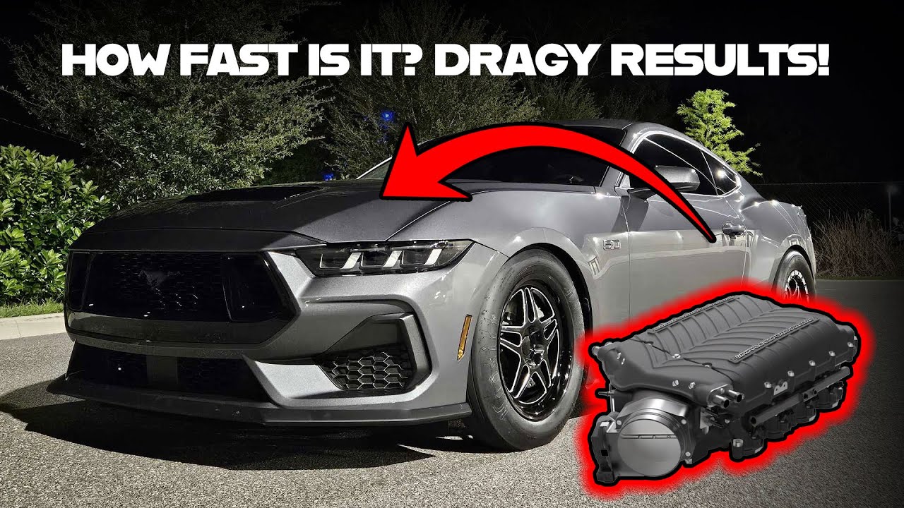 2024 Mustang S650 WHIPPLE Supercharged Dragy Test! Do we have the world's fastest 2024 Mustang?!?!