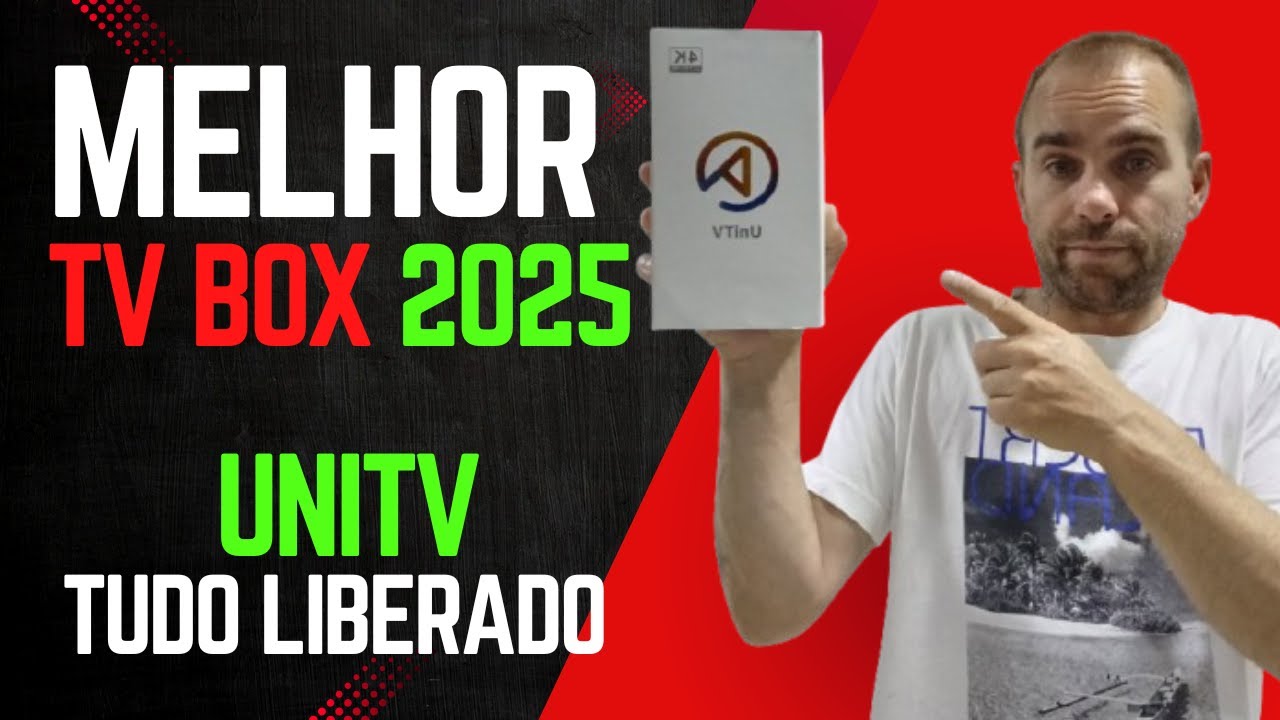 UniTV V10 A MELHOR TV BOX DO MERCADO