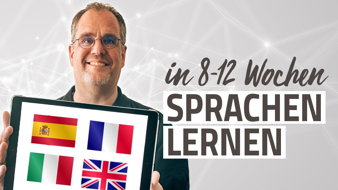 Sprachen lernen: Einfach & schnell in 8-12 Wochen | Vortrag Gedankentanken | ▶️ GRATIS E-BOOK