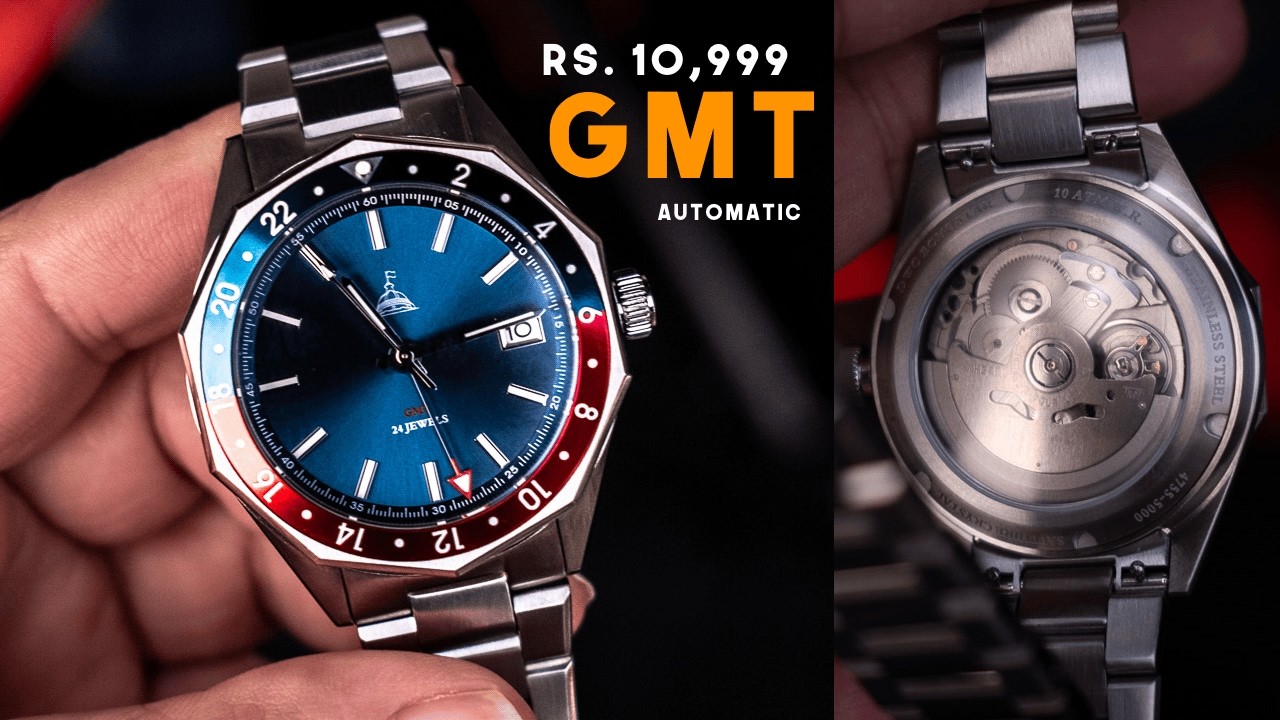 Indian Brand GMT Watch Under ₹11K | DWC EchoStar with Seiko NH34