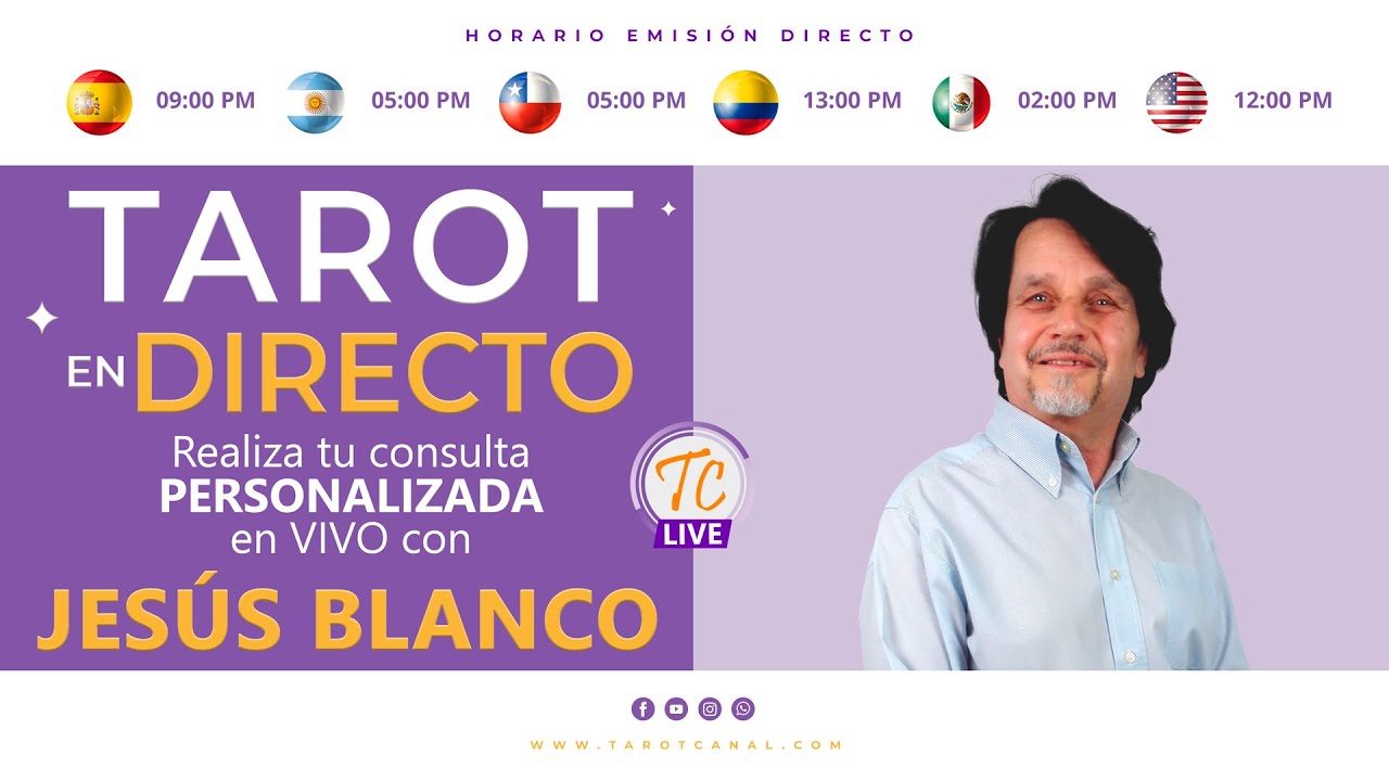 📺 #TarotEnDirecto - #JesusBlanco | #TarotCanal