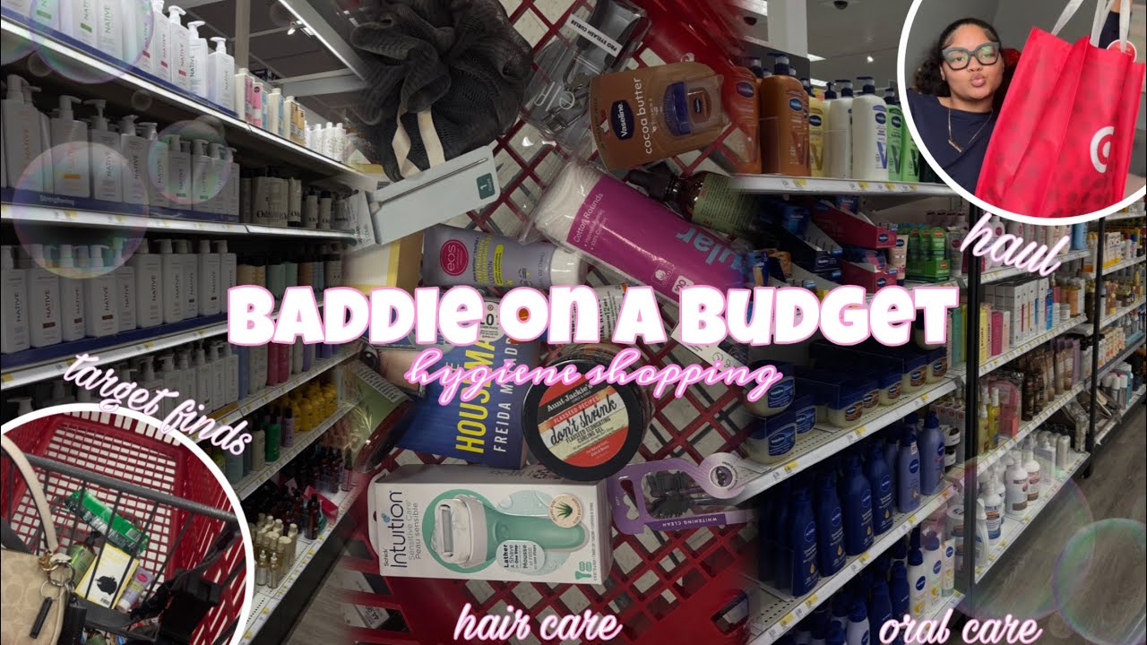 BADDIE ON A BUDGET $$ || hygiene shopping + target finds 