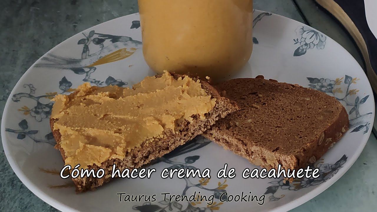 Cómo hacer crema de cacahuete en Taurus Trending Cooking, Chefbot Touch y similares (RECETA EXPRÉS)