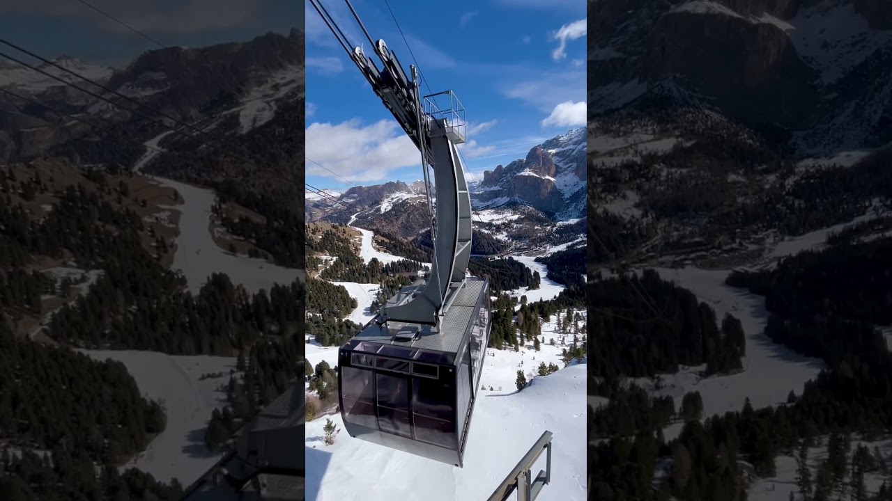 Funivia Piz Sella #dolomites #valgardena #dolomitisuperski