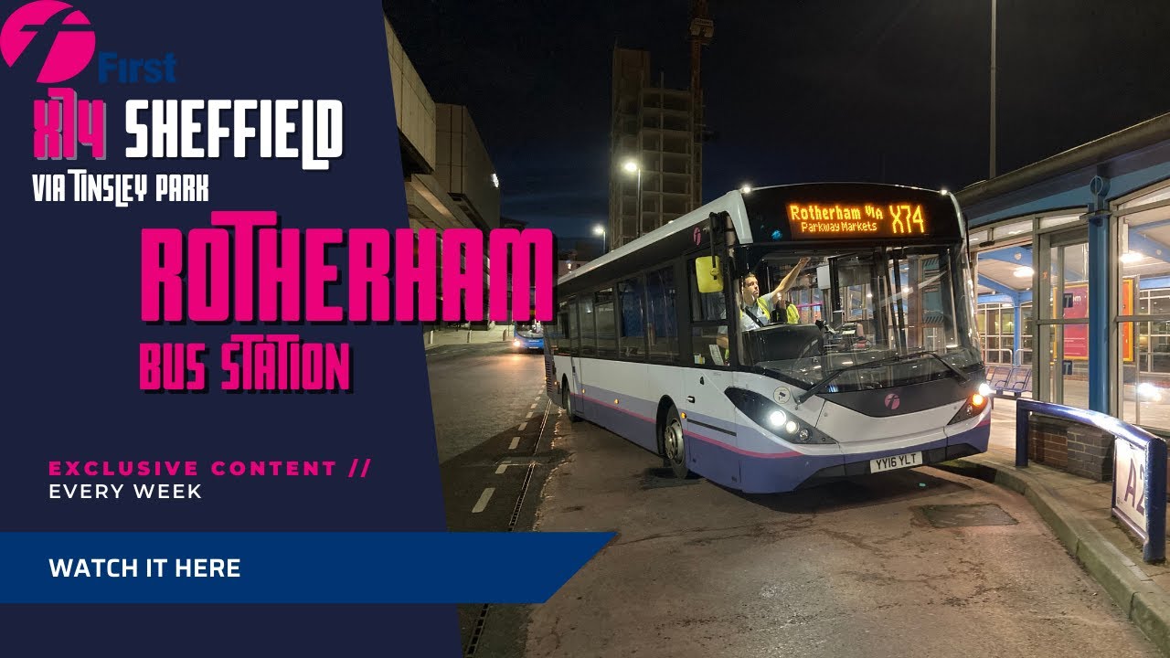 First South Yorkshire | X74 | Sheffield Interchange - Tinsley Park - Tinsley - Rotherham Bus Station