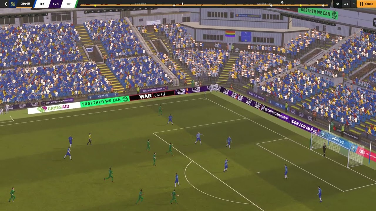 FM 2024 - IFK Göteborg 1:3 Hammarby IF - Swedish Premier Division - 13.06.2024