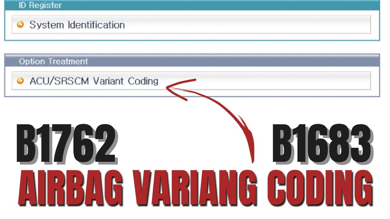 How to Perform Airbag Module Variant Coding on All Hyundai & KIA Vehicles | Fix B1762 & B1683