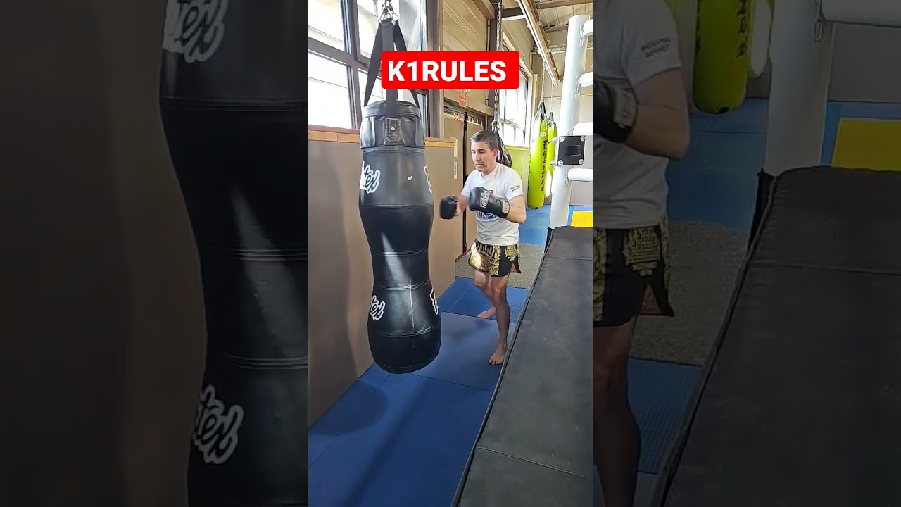 10 secondes pour un nouveau #combo  #k1rules #kickboxing #boxe #sacdefrappe