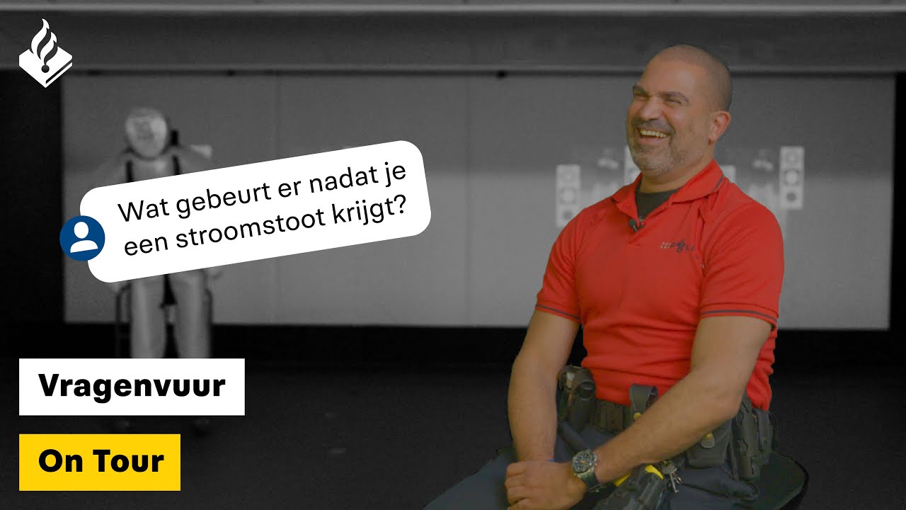 Stroomstootwapen docent Michael | Vragenvuur On Tour #47