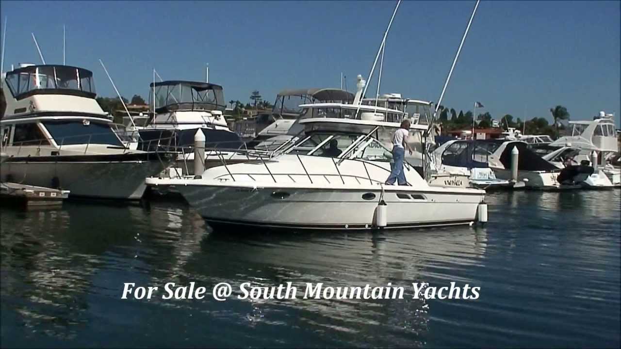 Tiara 2900 Open Classic Boat Video by South Mountain Yachts (949) 842-2344