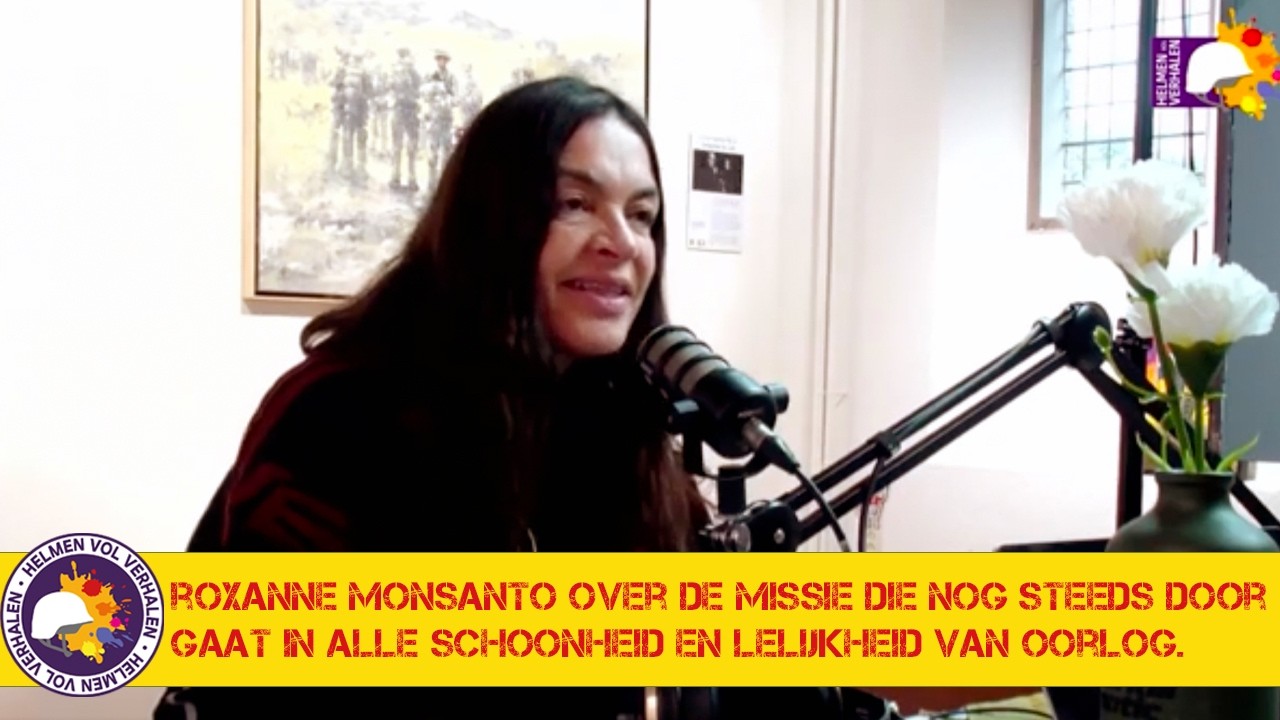 Kunstenaar Roxanne Monsanto nog steeds #meeopmissie door de kunsten met #helmenvolverhalen