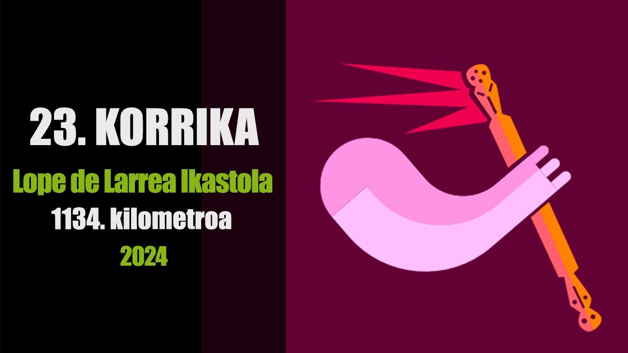 23. Korrikako 1134.ko Kilometroa: Lope de Larrea Ikastolakoa | Agurain 2024