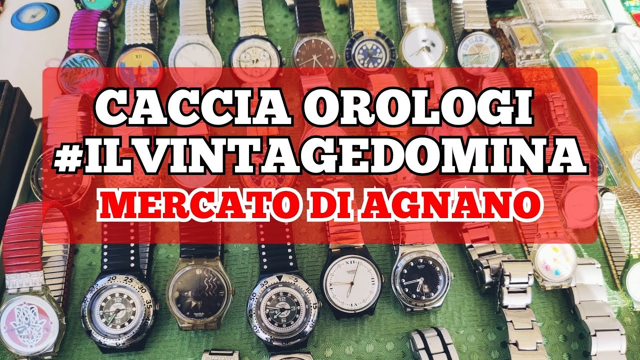 A CACCIA AL MERCATO DI AGNANO #ILVINTAGEDOMINA