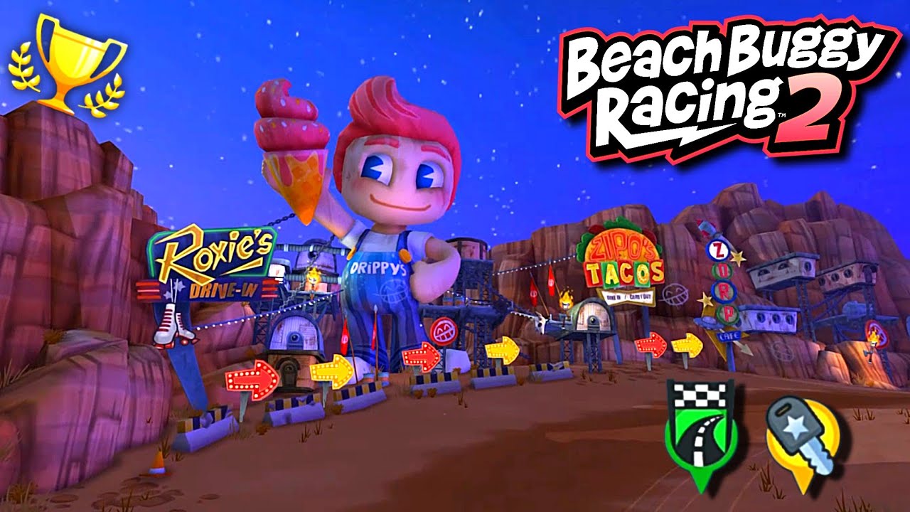 The Wasteland Racetrack! (New)⚡Steam Early Access Version | Beach Buggy Racing 2