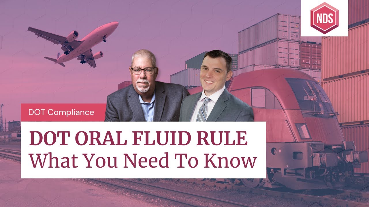 DOT Oral Fluid Testing Rule - What you need to know RIGHT NOW! (Q&A, Collector Training)