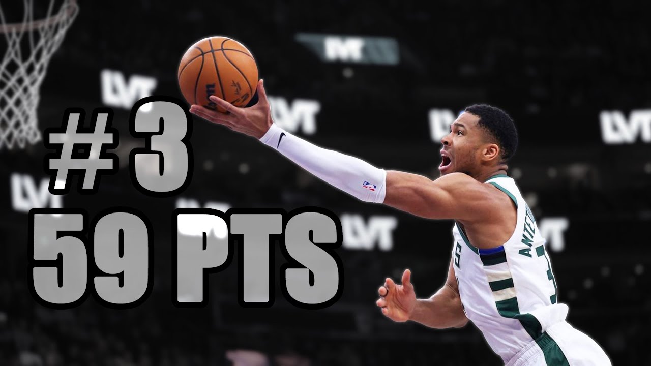 Giannis Antetokounmpo | # 3 Scoring Performance of 2025, a breakdown