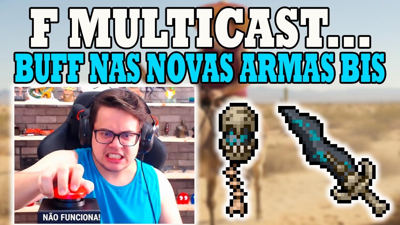 O MULTICAST SOFREU UM NERF GIGANTE!