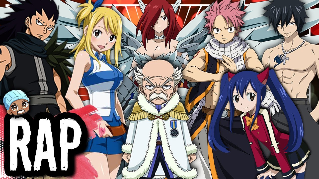 Fairy Tail Guild Rap Cypher | GameboyJones ft Daddyphatsnaps, NoneLikeJoshua, Tyler Clark & More