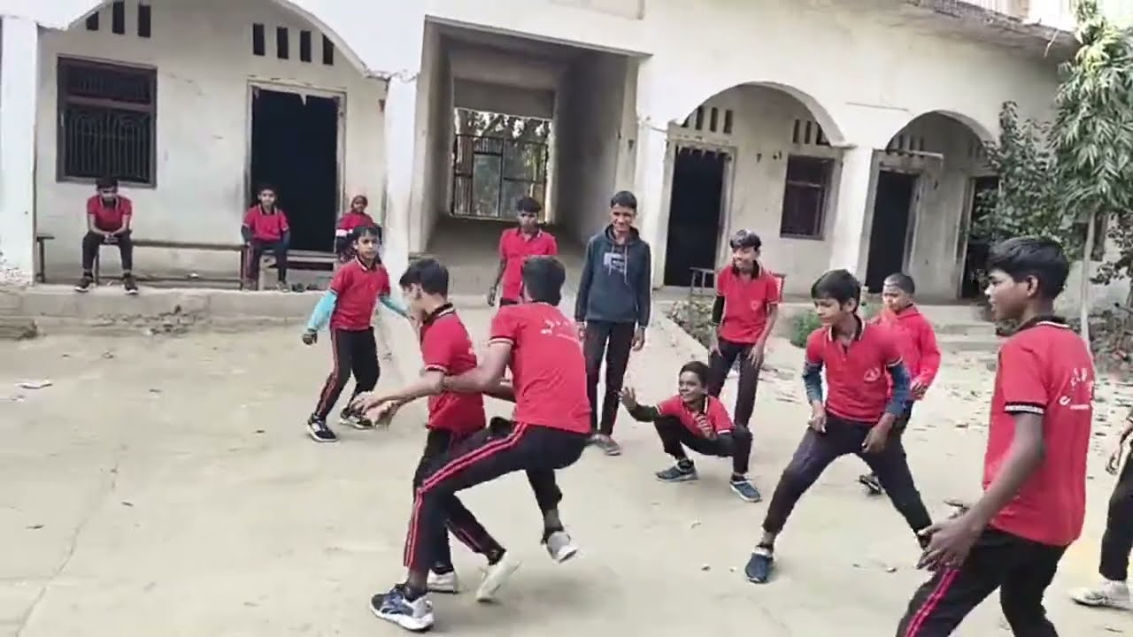School me Kabaddi/Kabaddi school game 