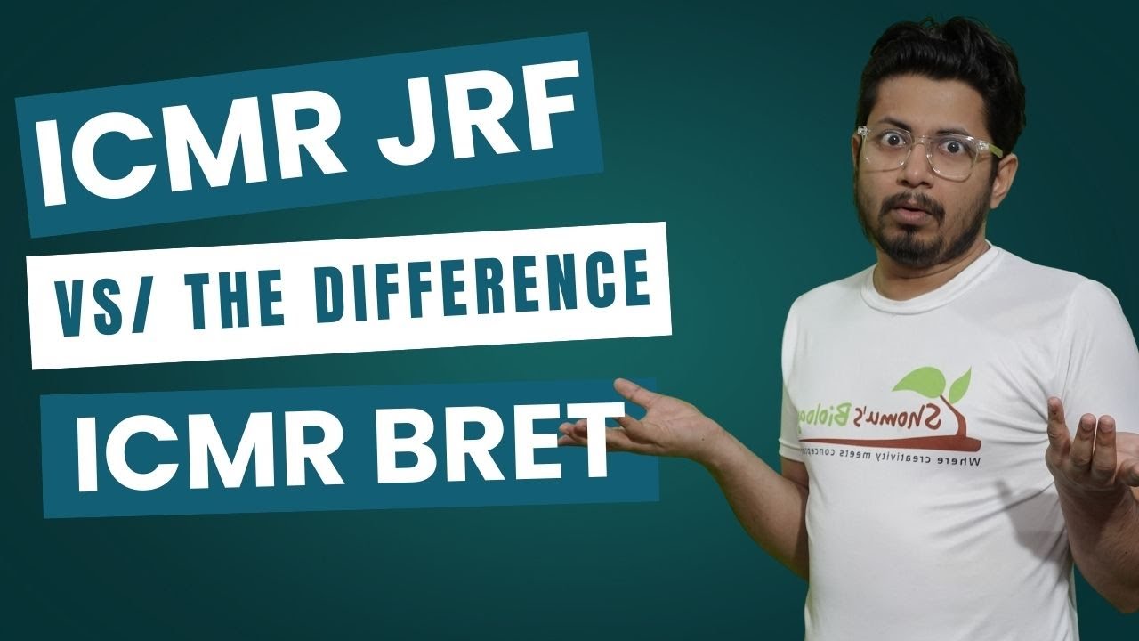 ICMR JRF vs DHR ICMR BRET exam | The difference between old ICMR syllabus and new ICMR BRET syllabus