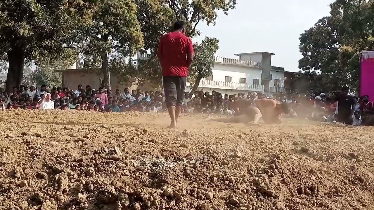 ayodhya vs Aman patwa ka bich kushti time 5 minut alanpur Mirza dangal 💪💪1080p @anjalipatwa12