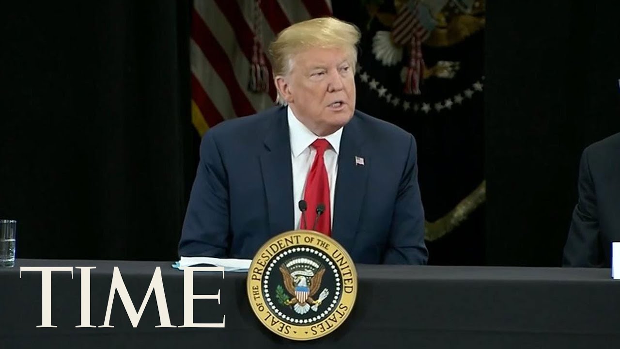 President Trump Reacts To The Norte Dame Cathedral Fire During A Tax Day Event | TIME