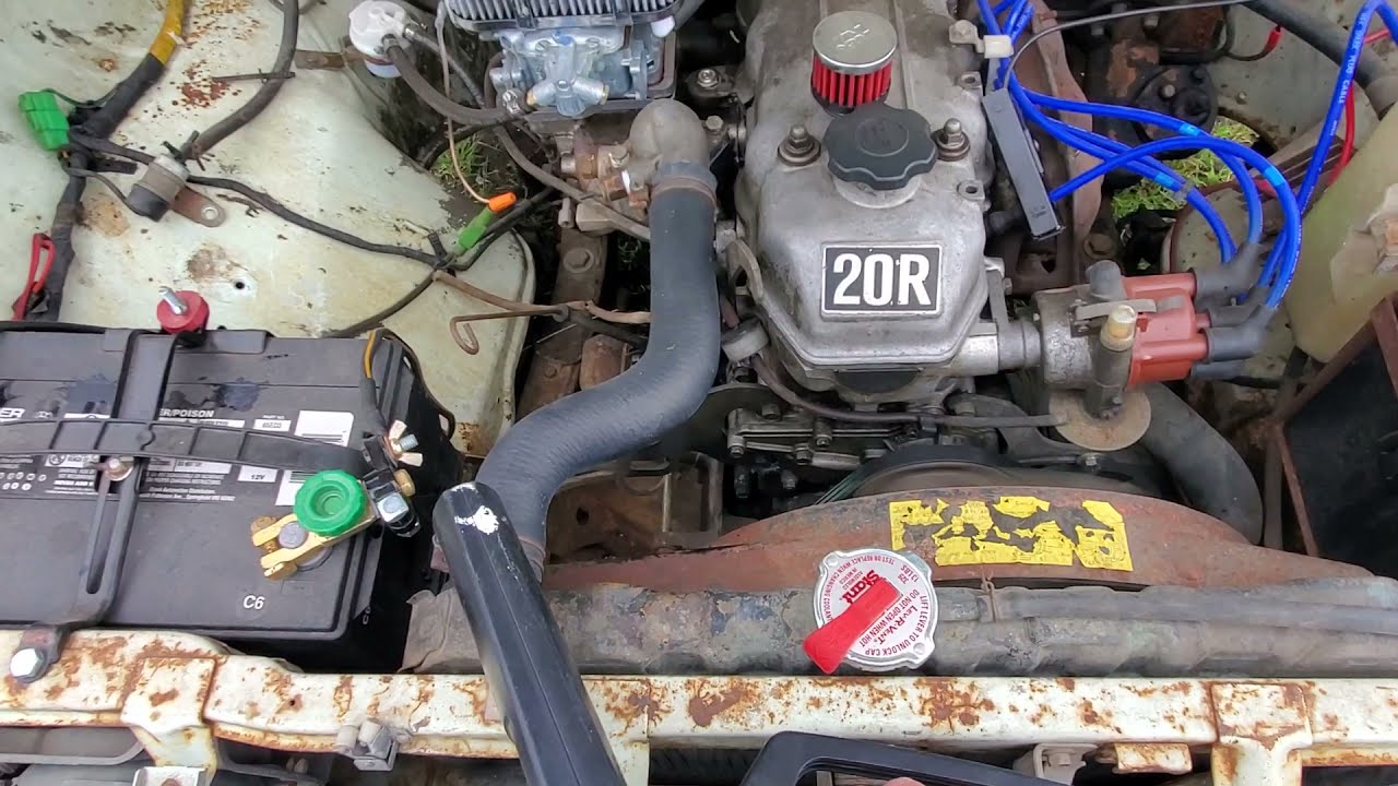 How to time a Toyota 20r, filmed on my 77 Toyota Chinook.