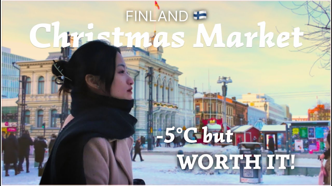 19 Hours Outside at -5°C in Tampere ❄️ | Christmas Market Open Day | Life in Finland vlog
