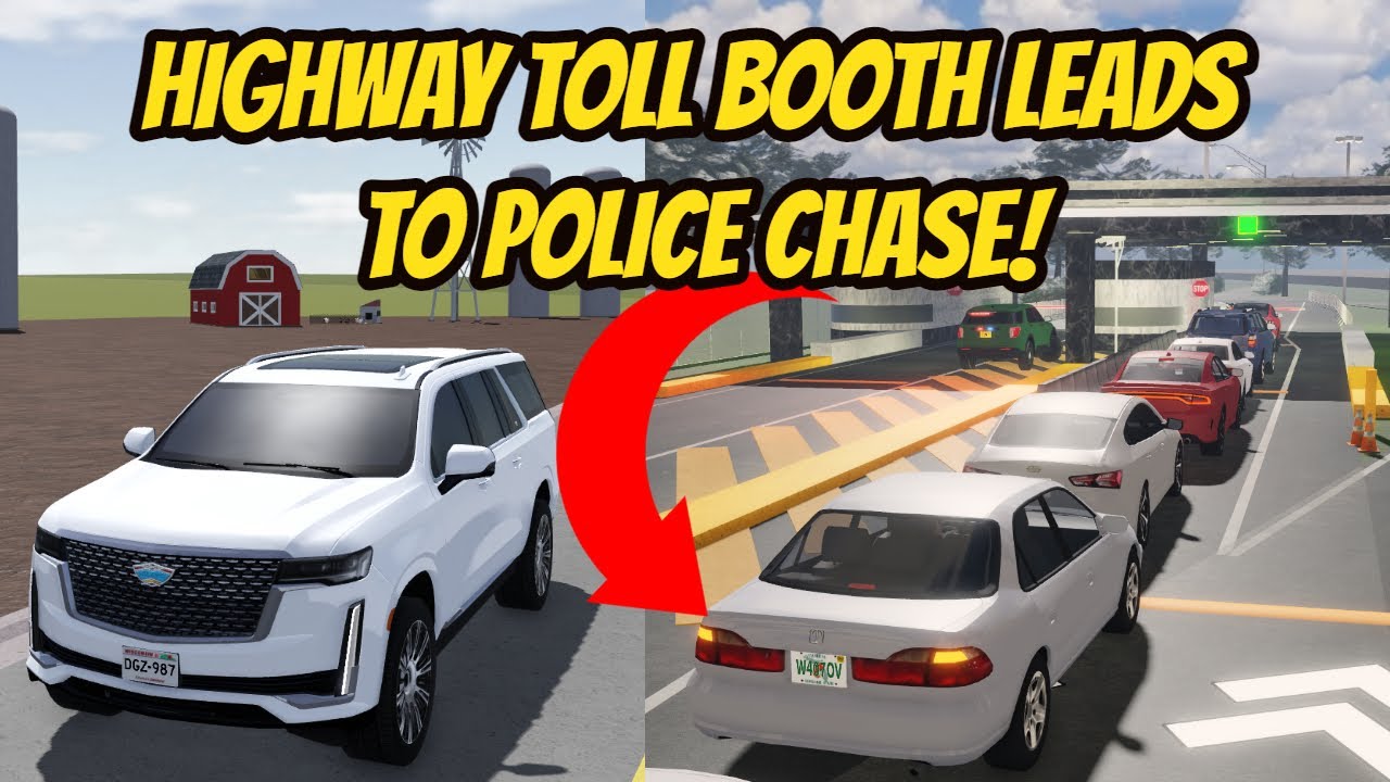 Greenville, Wisc Roblox l BUSY Highway Toll Booth TRAFFIC Update Roleplay