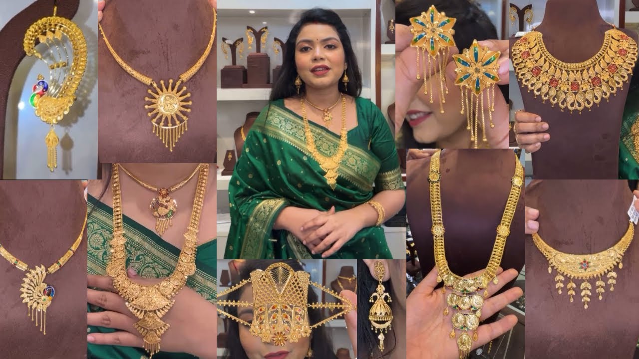 Hasuli, sitahar, necklace, kanpasa, ring, mantasa, fulkan from P. C. Roy Johuree ‎⁨‎⁨@jewelrylover