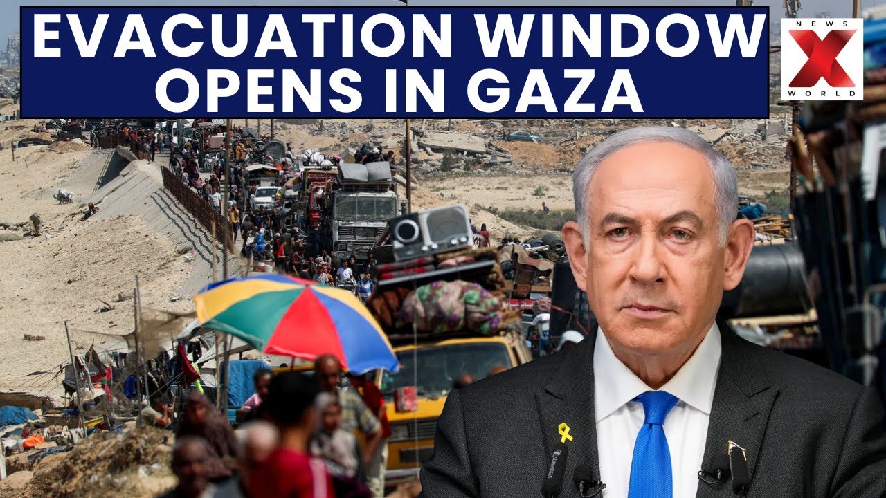 World Report | Israel Opens 48-Hour Gaza Evacuation Route | Trump State Visit To UK | NewsX World